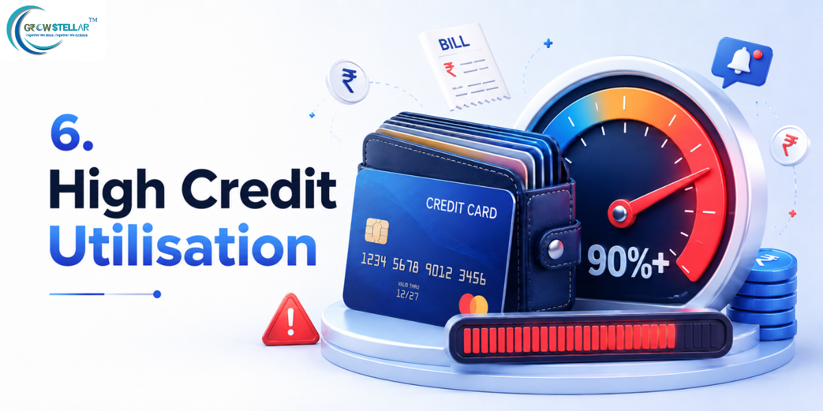 High Credit Utilisation